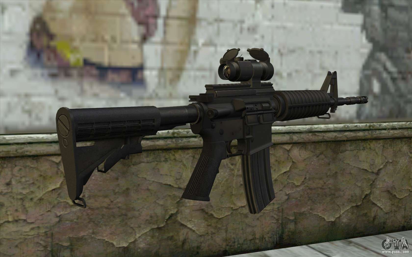 Ricks M4A1 from The Walking Dead S3 for GTA San Andreas