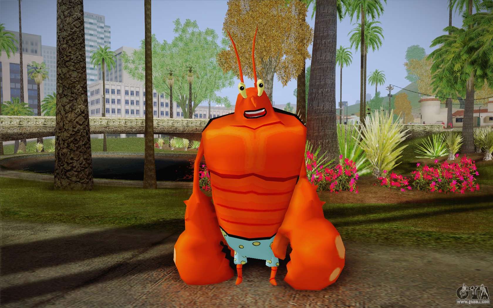 Larry The Lobster (Spongebob) for GTA San Andreas