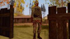 Zombie Soldier for GTA San Andreas
