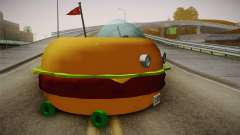 Spongebobs Burger Mobile for GTA San Andreas