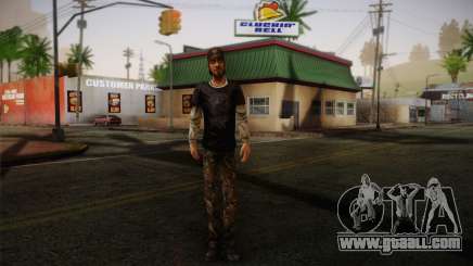 Nick из The Walking Dead for GTA San Andreas