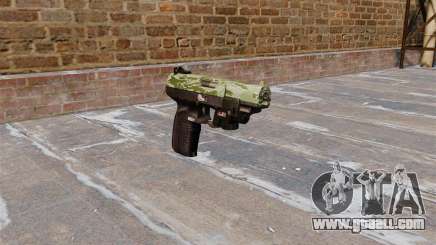 Gun FN Five seveN LAM Green Camo for GTA 4