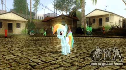 Rainbow Dash for GTA San Andreas