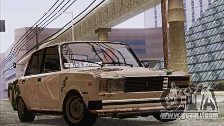 VAZ 2107 GVR for GTA San Andreas