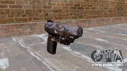 Gun FN Five seveN LAM Blue Camo for GTA 4