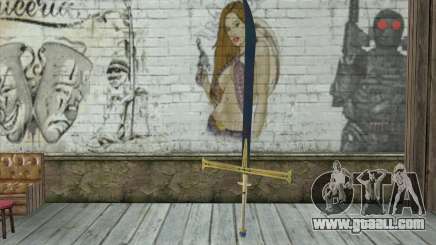 One Piece Black Sword for GTA San Andreas