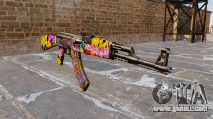 The AK-47 Graffitti for GTA 4