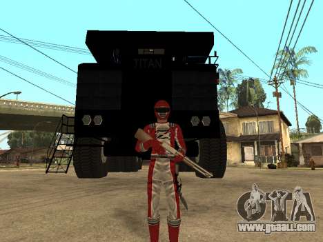 Power Rangers Operation Overdrive for GTA San Andreas