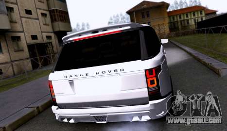 Land Rover Range Rover Startech for GTA San Andreas