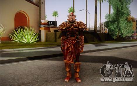 Kratos God Armor for GTA San Andreas