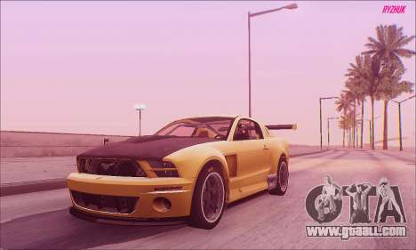 Ford Mustang GTR for GTA San Andreas