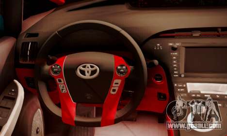 Toyota Prius Hybrid 2011 Helaflush for GTA San Andreas