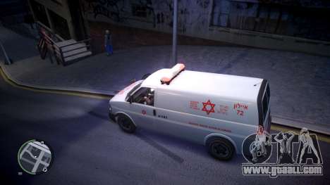 Israel MDA Ambulance for GTA 4