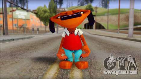 Roofus the Hound from Fur Fighters Playable for GTA San Andreas