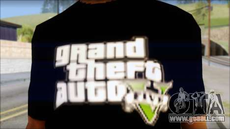 GTA 5 T-Shirt for GTA San Andreas