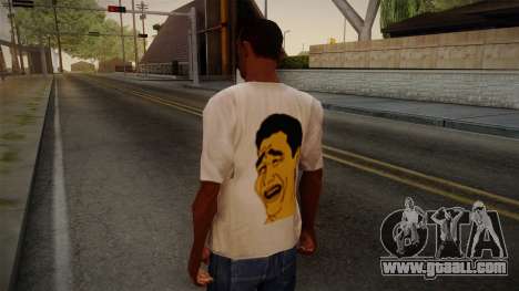 Yao Ming T-Shirt for GTA San Andreas