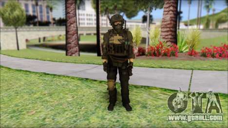 Roach Anderson in Dark Suit from MW2 for GTA San Andreas