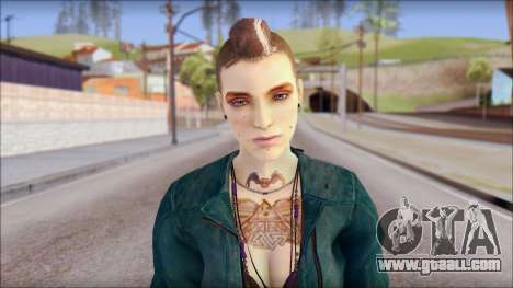 Clara Lille From Watch Dogs for GTA San Andreas
