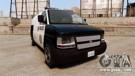 Vapid Speedo Los Santos Police [ELS] for GTA 4