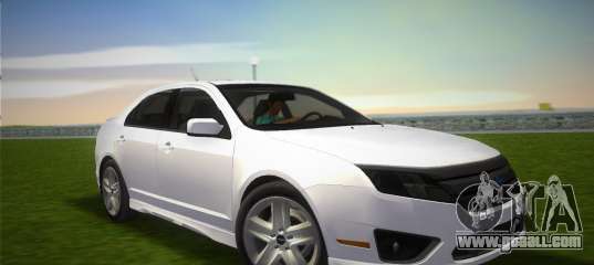 Ford Fusion 2009 for GTA Vice City