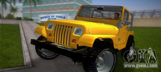 Jeep Wrangler 1986 v4.0 Fury for GTA Vice City