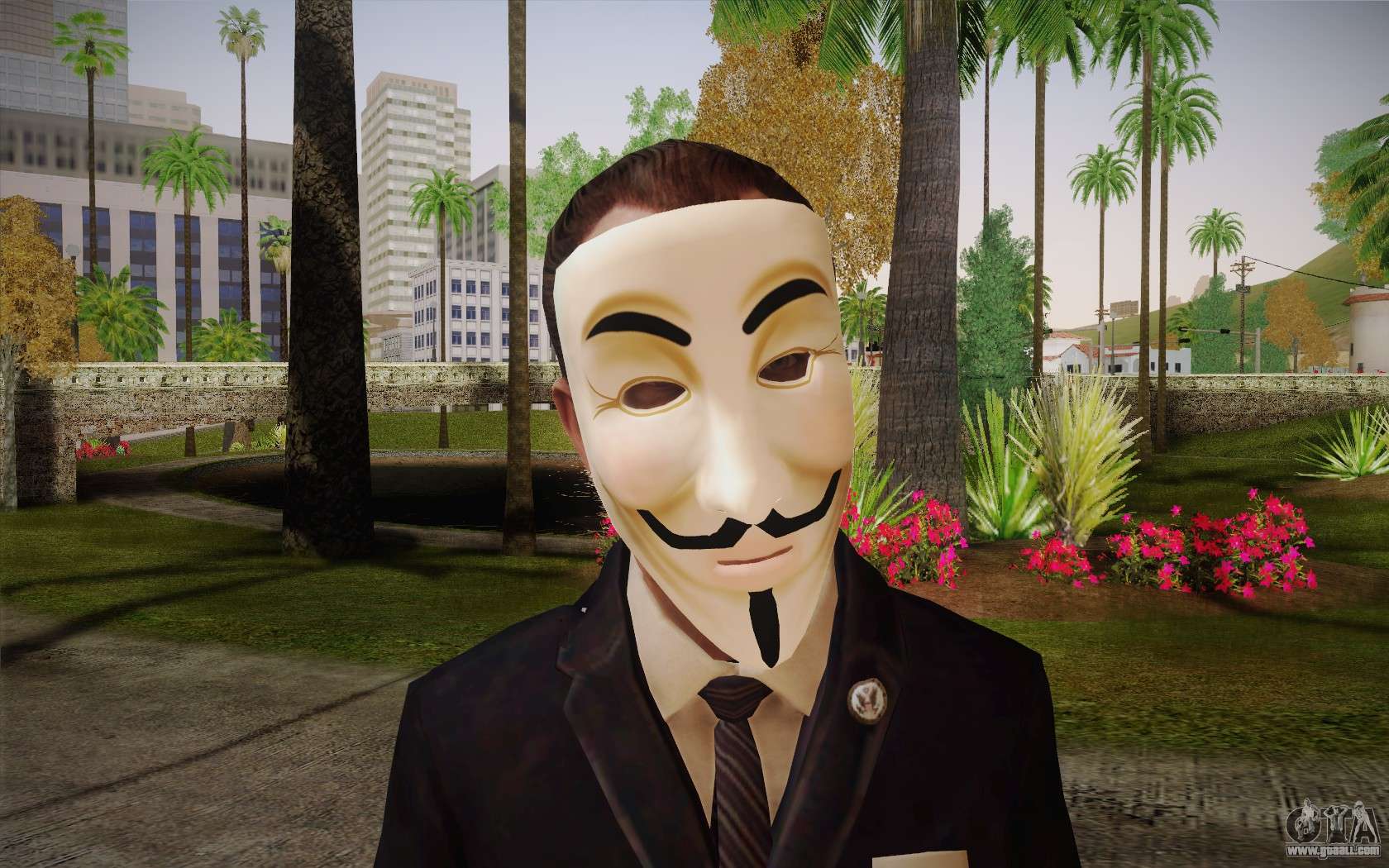 GTA 5 - ANONYMOUS MASK 