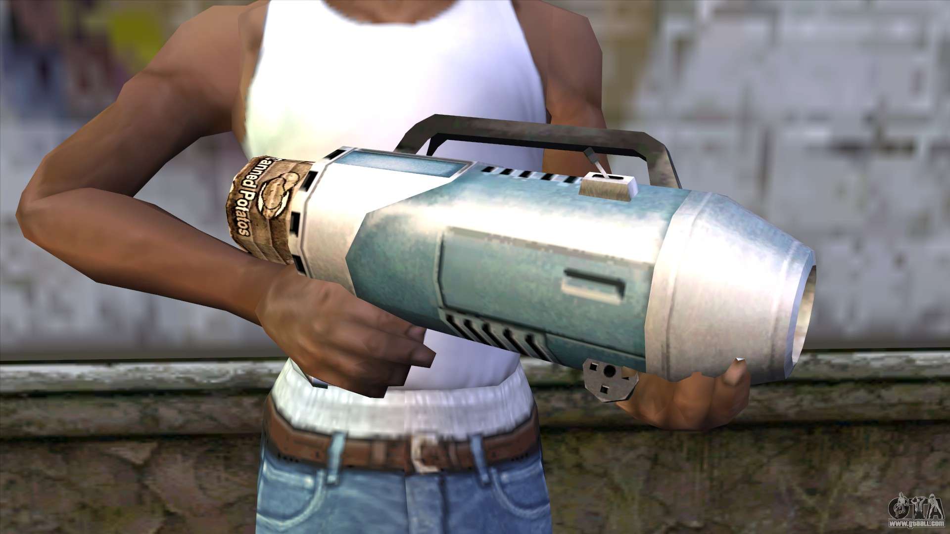 Bully Anniversary Edition Mod : Spud Cannon As A Weapon 