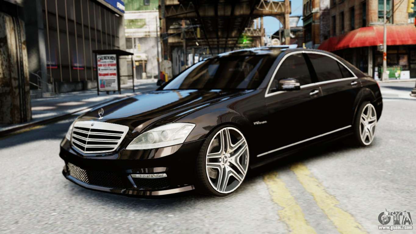 Mercedes-Benz S65 W221 AMG v1.3 for GTA 4