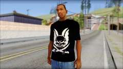 Skull T-Shirt Black for GTA San Andreas