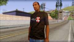 Umbrella Corporation Black T-Shirt for GTA San Andreas