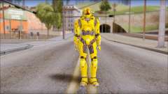 Masterchief Yellow from Halo for GTA San Andreas