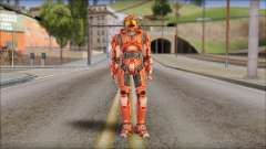 Masterchief Red from Halo for GTA San Andreas