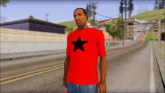 Vidick from Infected Rain Red T-Shirt for GTA San Andreas