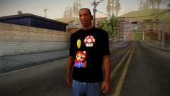 Mario Bros T-Shirt for GTA San Andreas
