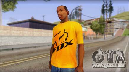 Cj Fox T-Shirt for GTA San Andreas