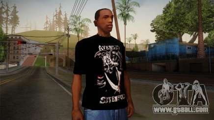 Avenged Sevenfold Reaper Reach T-Shirt for GTA San Andreas