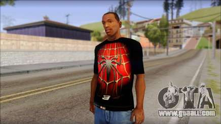 Spiderman 3 T-Shirt for GTA San Andreas