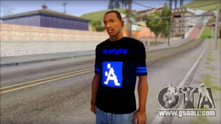 T-Shirt A-Style for GTA San Andreas