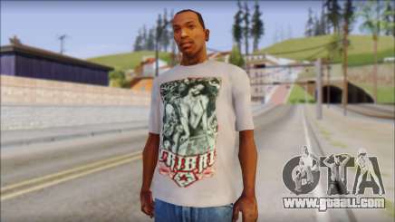 Tribal tee Mouse Inked White T-Shirt for GTA San Andreas