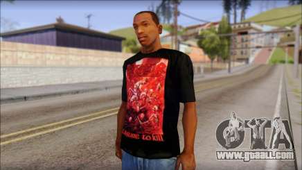 Kreator Shirt for GTA San Andreas
