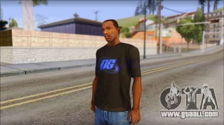 DG Negra T-Shirt for GTA San Andreas