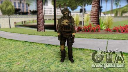 Roach Anderson in Dark Suit from MW2 for GTA San Andreas