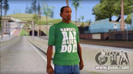 Ice Cube T-Shirt for GTA San Andreas