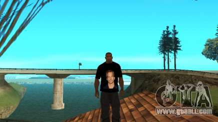 T-Shirt Paul Walker for GTA San Andreas