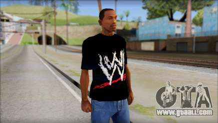 WWE Logo T-Shirt mod v2 for GTA San Andreas