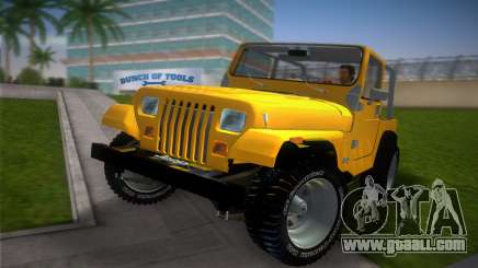 Jeep Wrangler 1986 v4.0 Fury for GTA Vice City