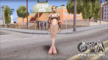 Mermaid Gold Fish Tail for GTA San Andreas