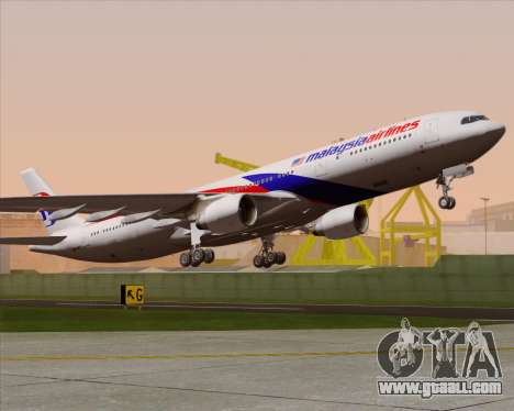 Airbus A330-323 Malaysia Airlines for GTA San Andreas