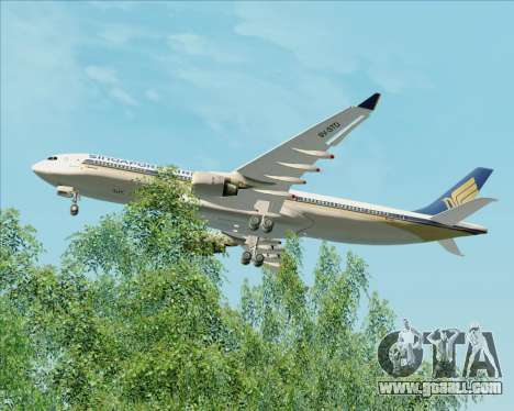 Airbus A330-300 Singapore Airlines for GTA San Andreas