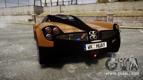 Pagani Huayra 2013 for GTA 4